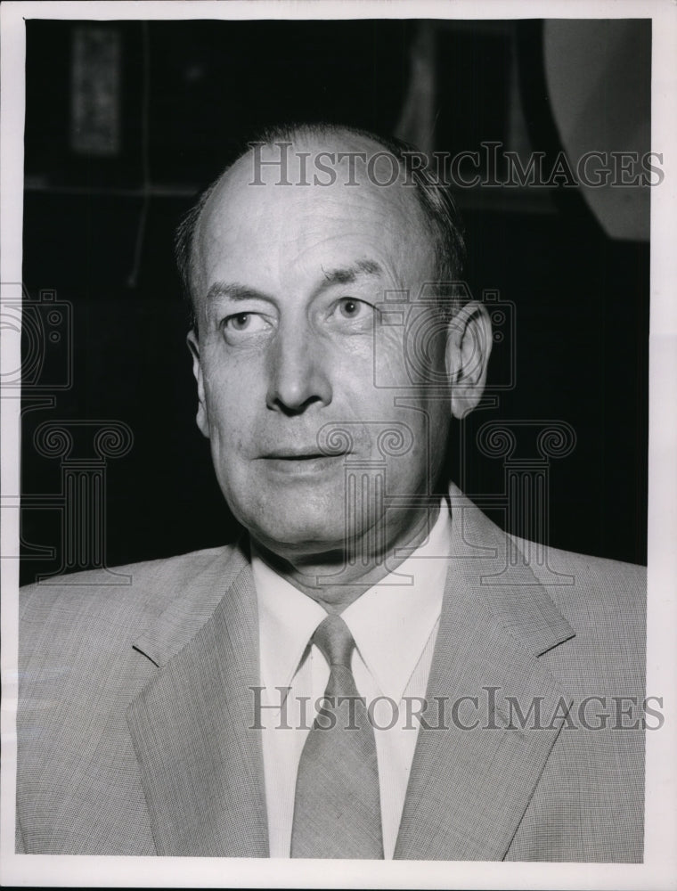 1956 Press Photo Olen F Aufderheide - nef01136