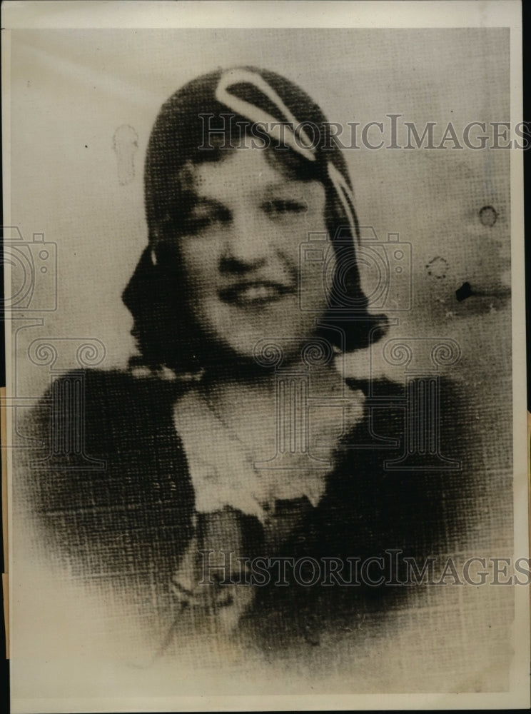 1933 Press Photo Jenny Clasto Victim of Fatal Philadelphia Pike Truck Accident