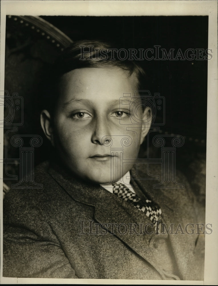 1927 Press Photo Henry Kunsther whose parentage is in dispute - nef01308