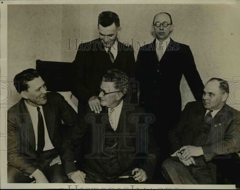 Load image into Gallery viewer, 1933 Press Photo Officers of National Farm Holiday Association - nef01479
