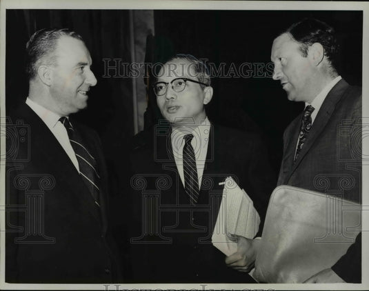 1961 Press Photo UN Secretary General U Thant visits the Congo - nef01662