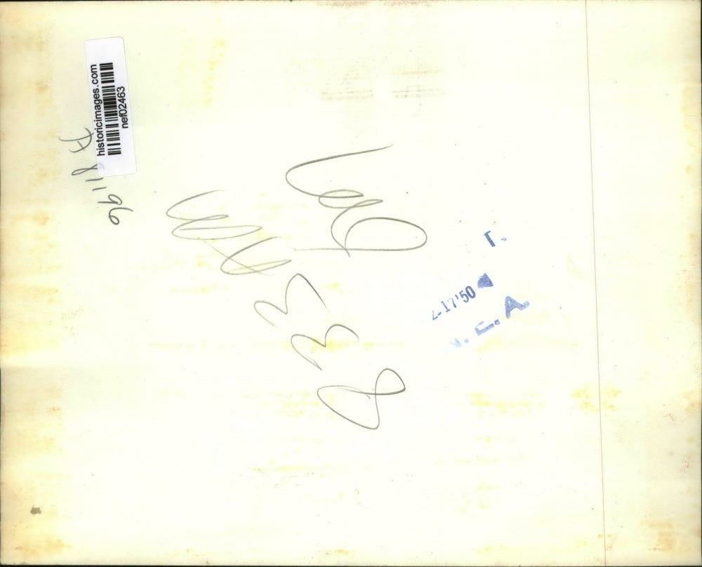 1950 Press Photo Large crowd at Republican party buck-a-box lunch rally