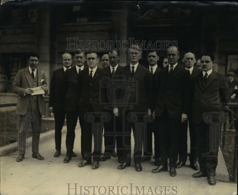 1923 Press Photo Exec Committee of National Assn of State Marketing Officials