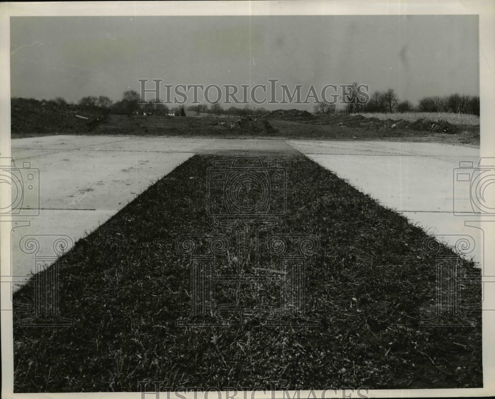 1953 Press Photo Beginning of Ohio Turnpike - nef02837
