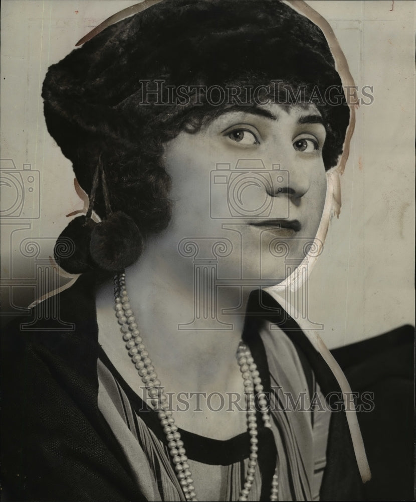 1925 Press Photo San Francisco Socialite Virginia LeGette - nef03083