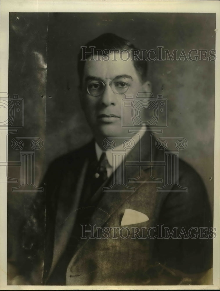 1934 Press Photo Wilbur M Baldwin President Union Trust - nef03356