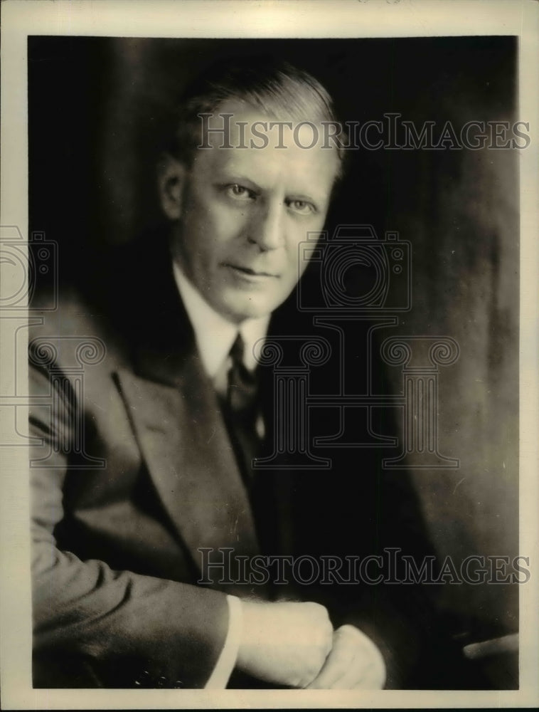 1933 Press Photo Samuel Crowther - nef03393