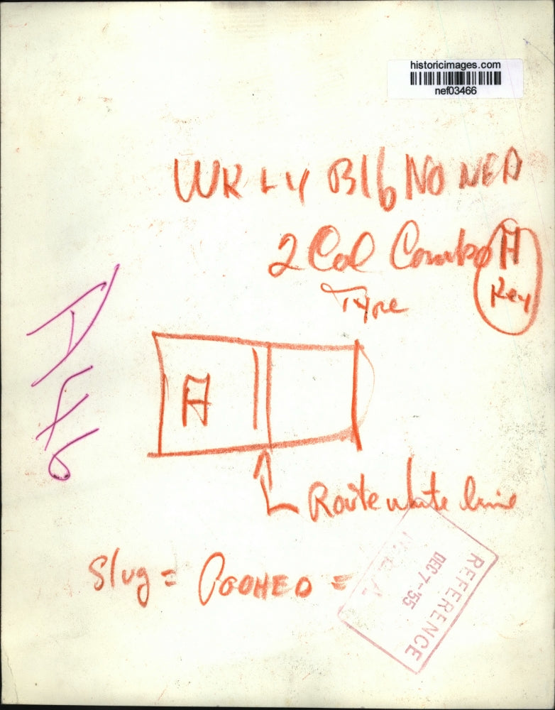 1955 Press Photo 10 month old Wolfgang Zeller arrives in New York - nef03466