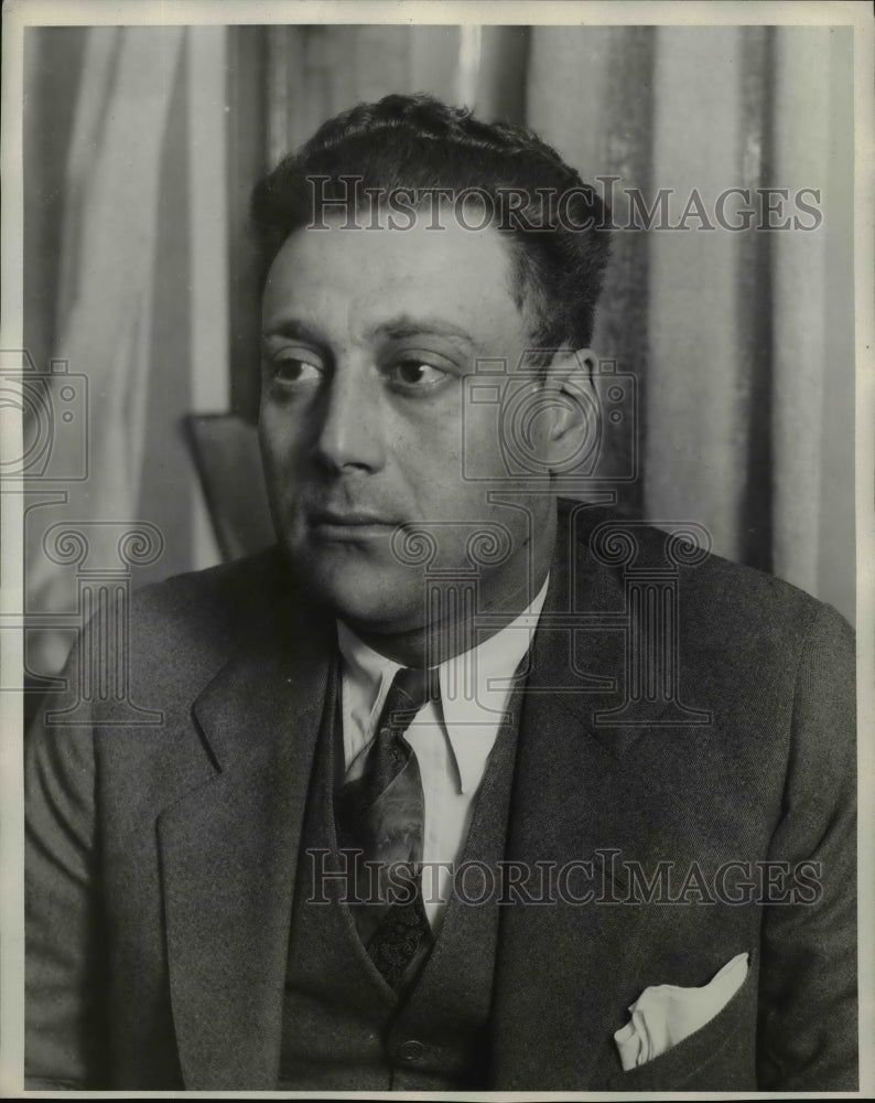 1929 Press Photo Chicago Attorney Harold Jackson - nef04107