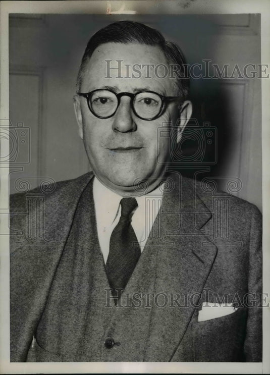1939 Press Photo Donald Sterling elected President American Society of Editors