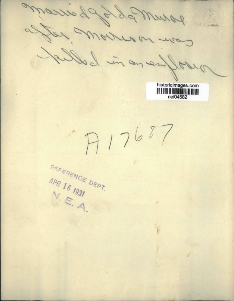 1931 Press Photo Harold de Forest Burdick of Lawrence, Kansas - nef04582