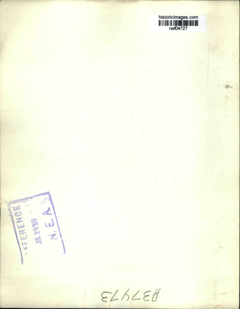 1959 Press Photo David McDonald Pres. of United Steelworked and Joseph Finnegan