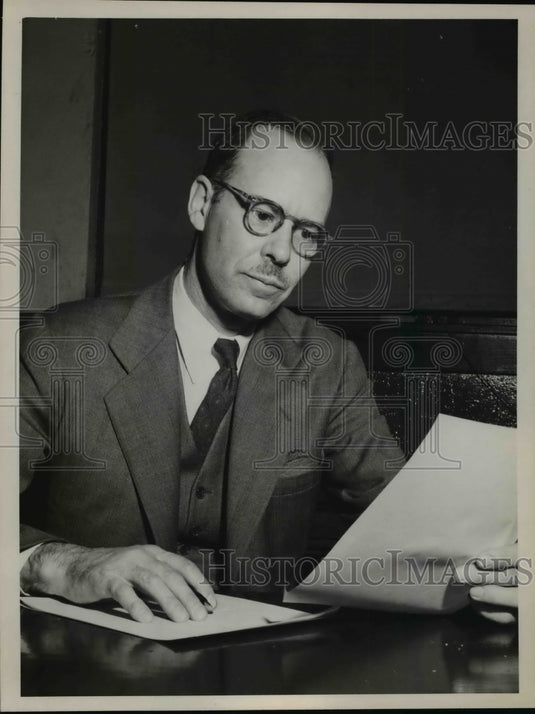 1965 Press Photo Dr. Edwin P. Jordan - nef04935