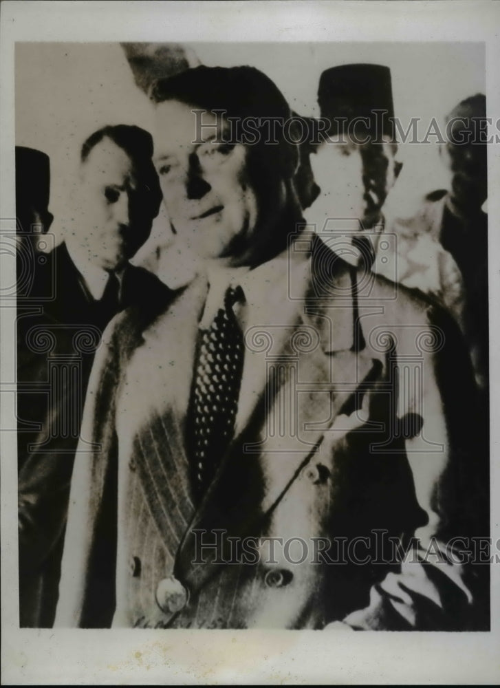 1935 Press Photo F.W.Rickett, mystery man negotiated the oil deal with Ethiopian