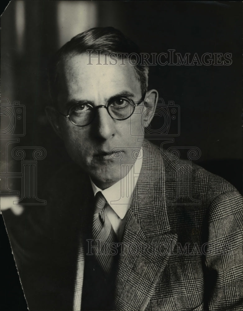 1925 Press Photo G.B. Parker, Editor Scripps-Howard Newspapers - nef05366