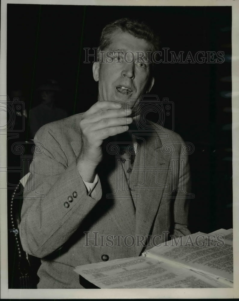 1939 Press Photo Arthur J. Wiltse, President of the Ann Arbor Press in Michigan