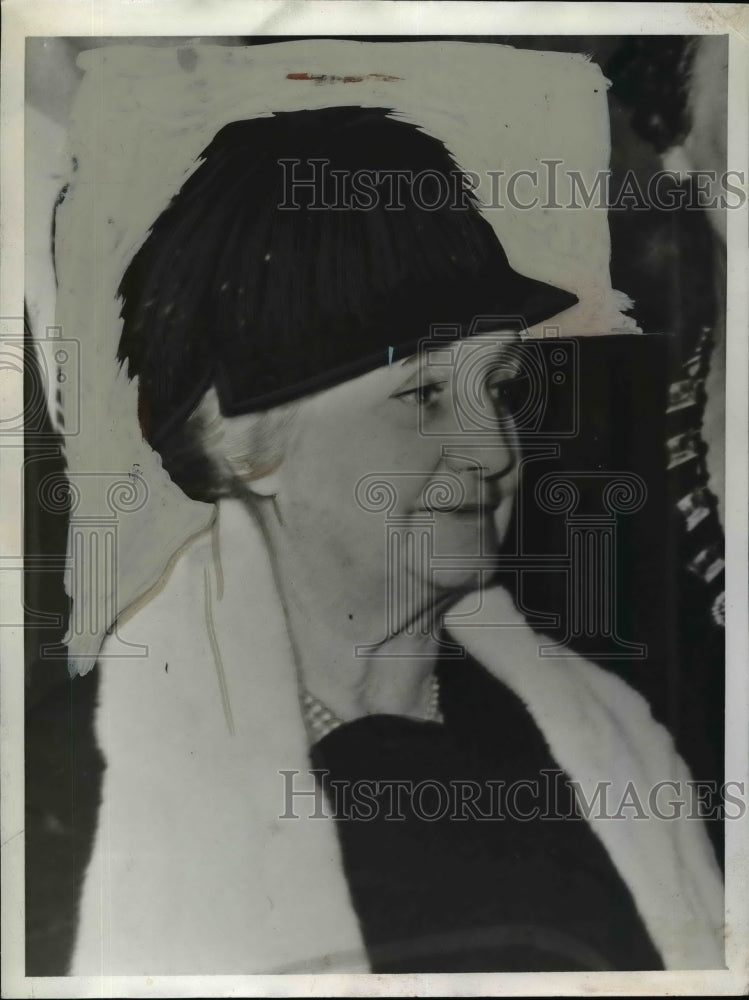 Press Photo Mrs. Thomas Edison Hughes - nef05729