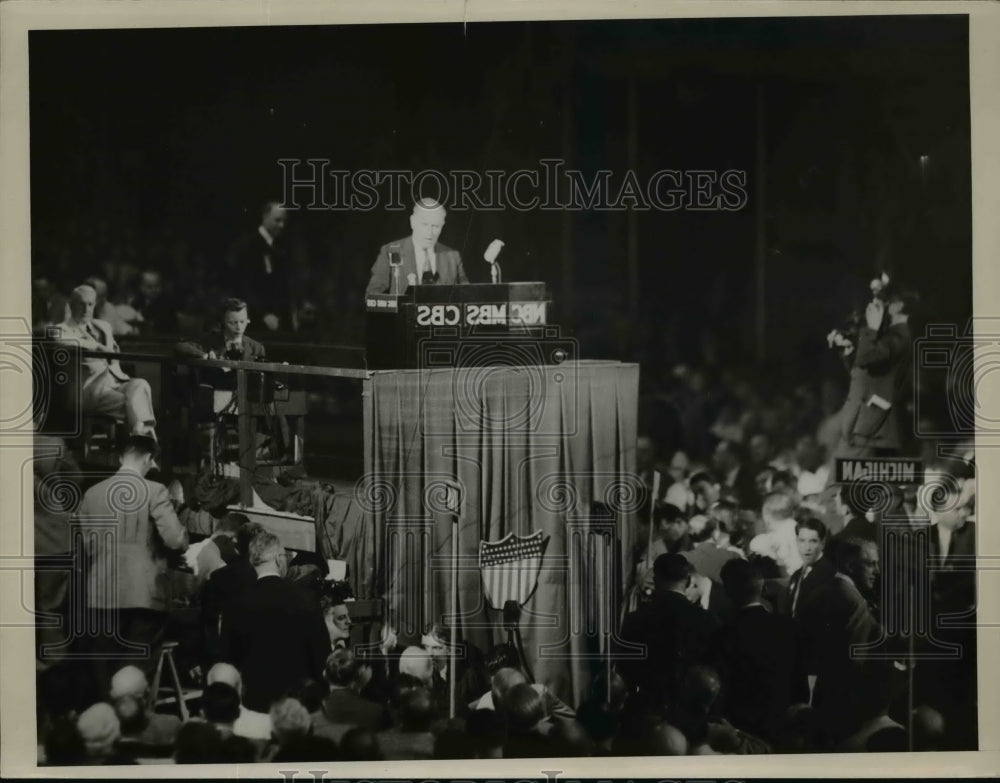 1936 Press Photo Republican National Convention in Cleveland Ohio - nef05957