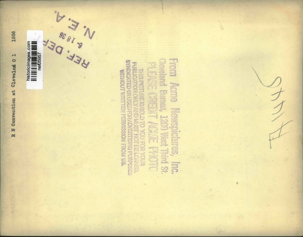 1936 Press Photo Republican National Convention in Cleveland Ohio - nef05957