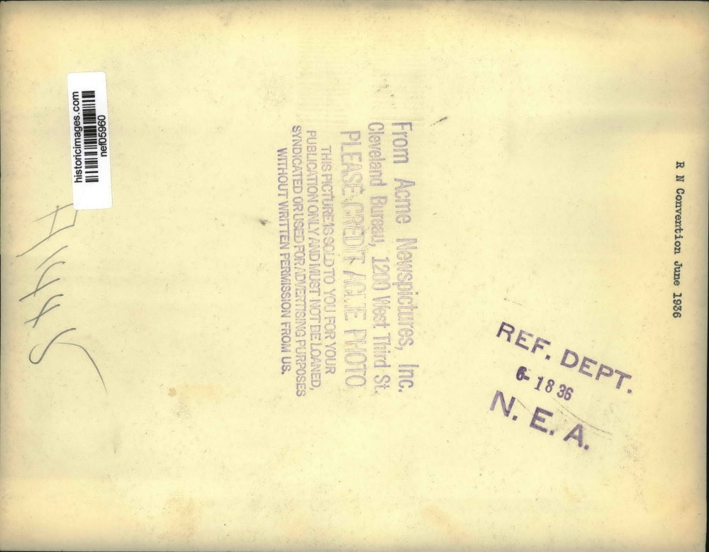 1936 Press Photo Delegates at the Republican National Convention - nef05960