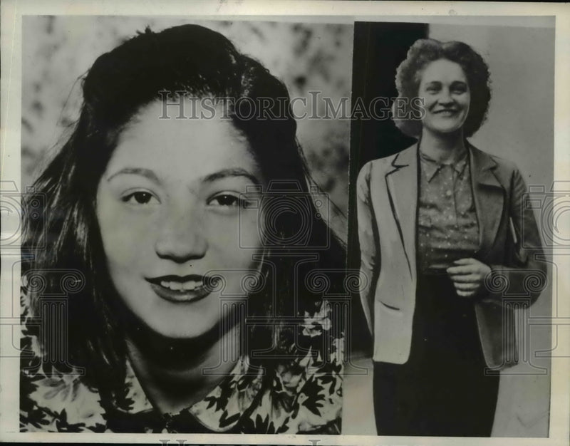 Load image into Gallery viewer, 1939 Press Photo Kidnapped Pittsburgh Girl Mary Karras, Mother Bessie
