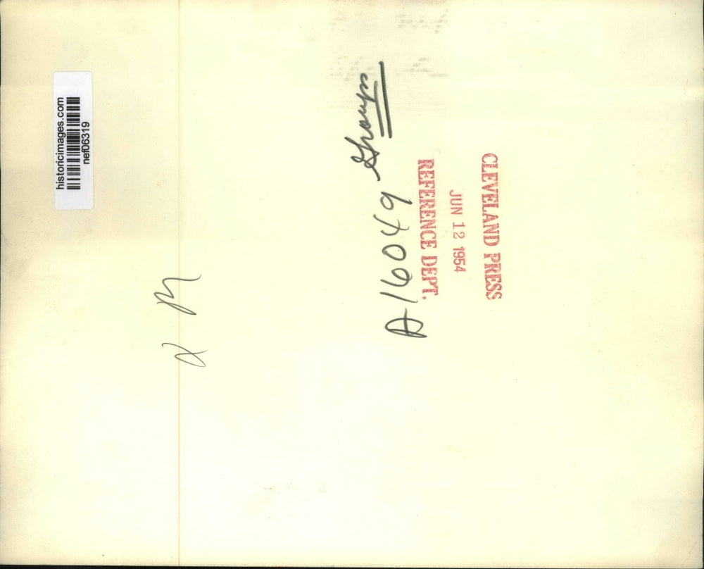 1954 Press Photo President Eisenhower at "Citizens for Eisenhower" Meeting, D.C.