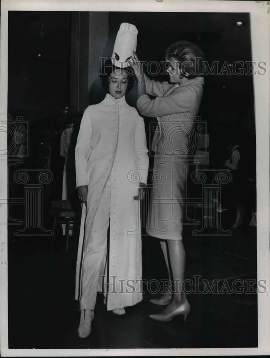 1965 Press Photo Cleveland Junior League Fashion Show - nef06773