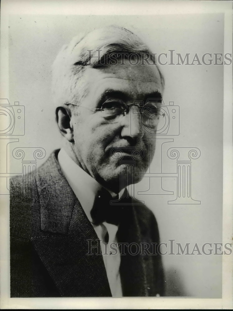 1935 Press Photo William Ransom of N.Y head of American Bar Association