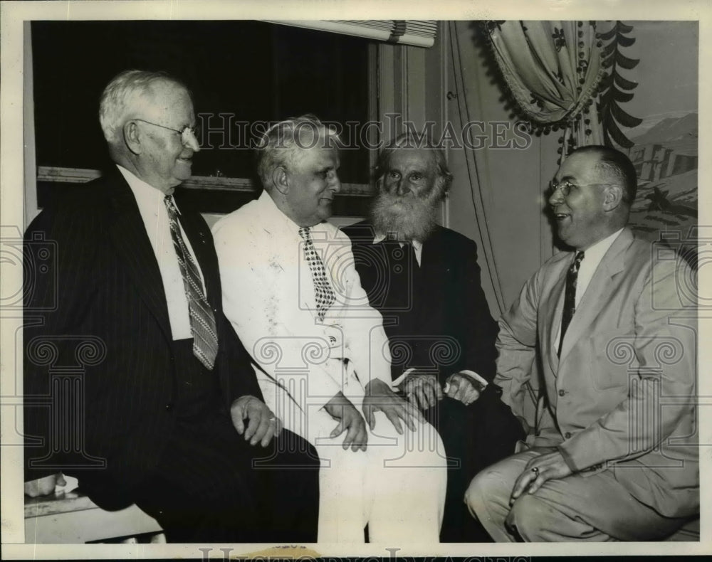 1937 Press Photo Delegates at 49th Annual Convention of Loyal Order of Moose