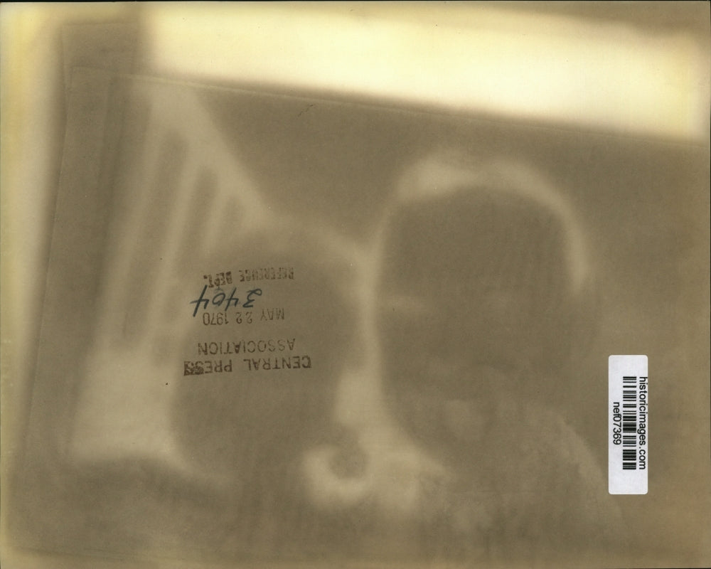 1970 Press Photo Martin Battelley direct descendant of Abraham Lincoln