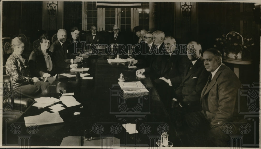 1928 Press Photo Members of Subcommittee of republican Natl. Convention