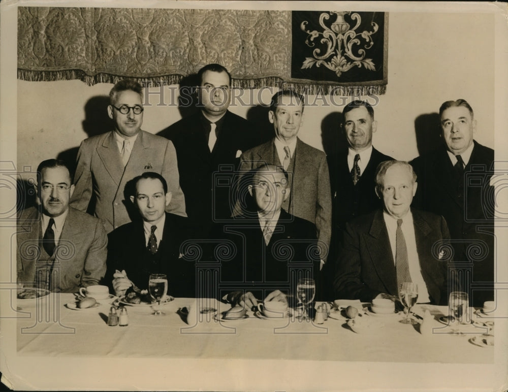 1936 Press Photo California&#39;s Delegates to Democratic Conclave - nef07837