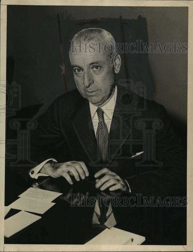 1933 Press Photo Arthur D. Whiteside NRH Administrator - nef08086
