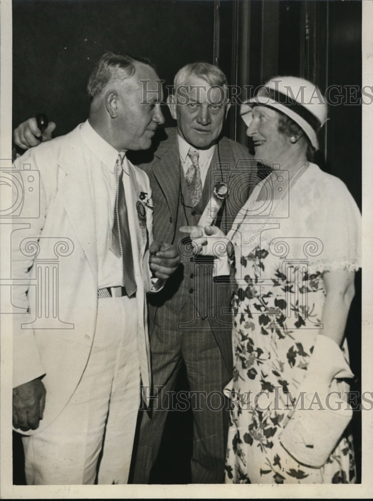 1932 Press Photo Elliott Refused The National Committeeman's Job in California.