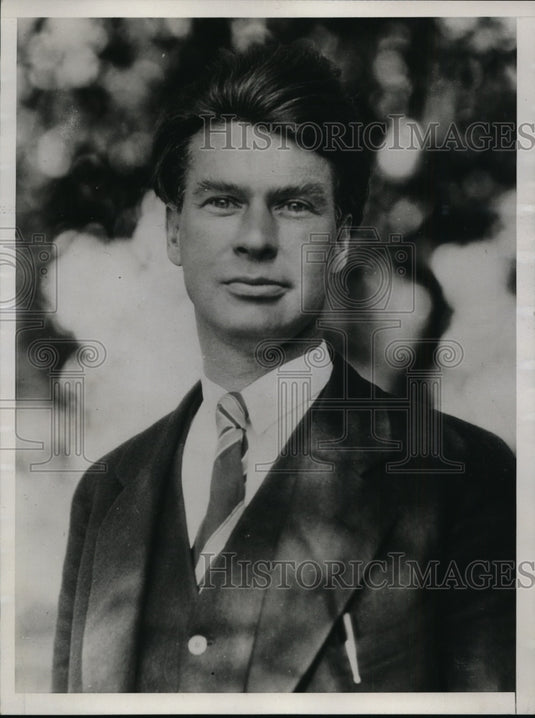 1934 Press Photo Dr. Calvin B. Bridges - nef08349
