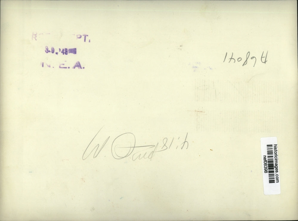 1948 Press Photo Fetiades Captured Told To Kill All Americans Who Got In His Way