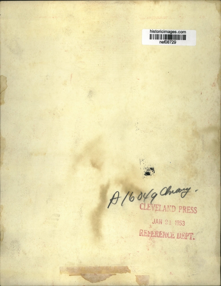 1953 Press Photo Pres.Truman hands with successor Dwight D.Eisenhower