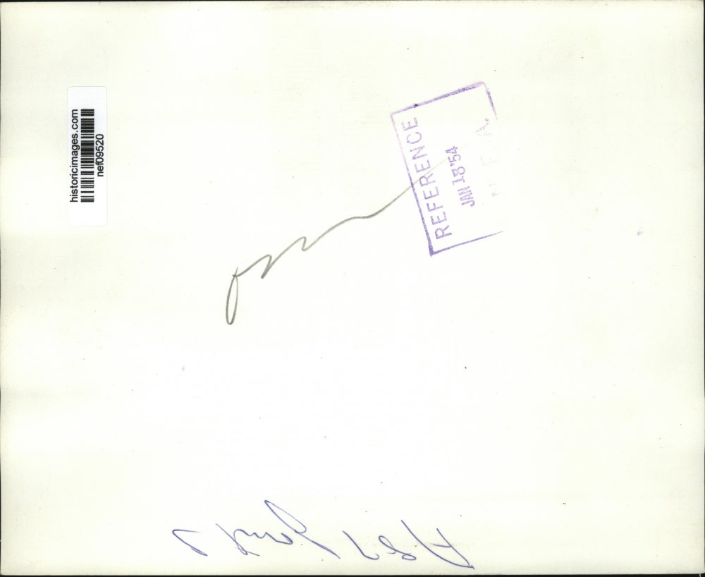 1954 Press Photo View of House Chamber as Pres Eisenhower delivers Union Message