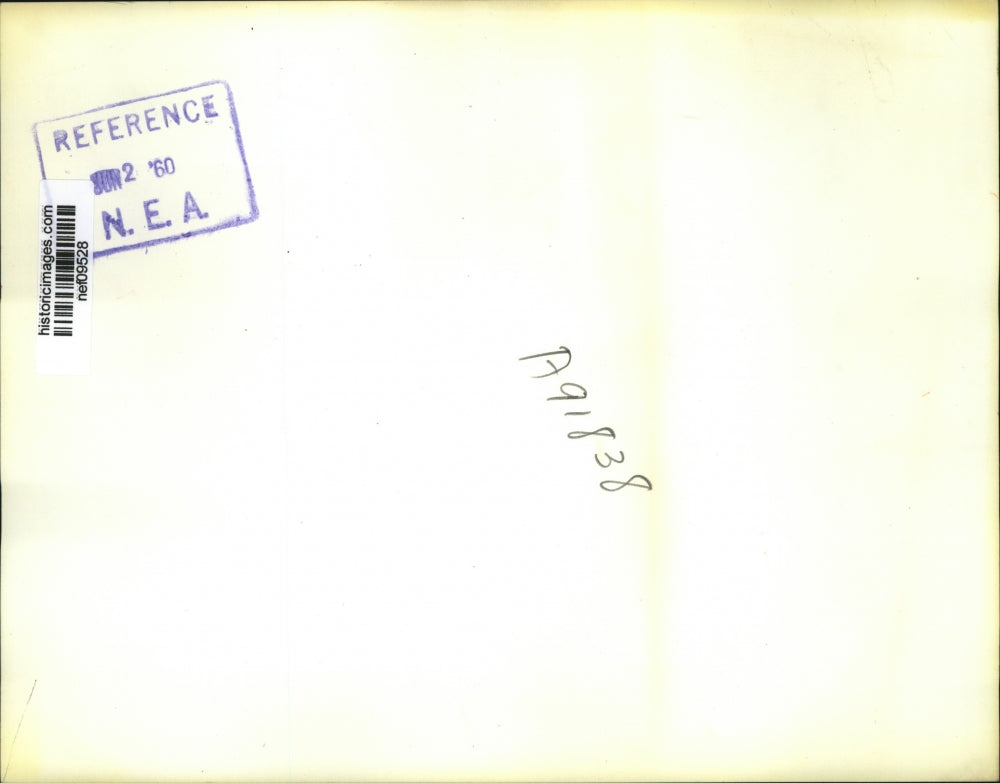 1960 Press Photo Pres Eisenhower pictured with Portuguese Pres Americo Thomaz