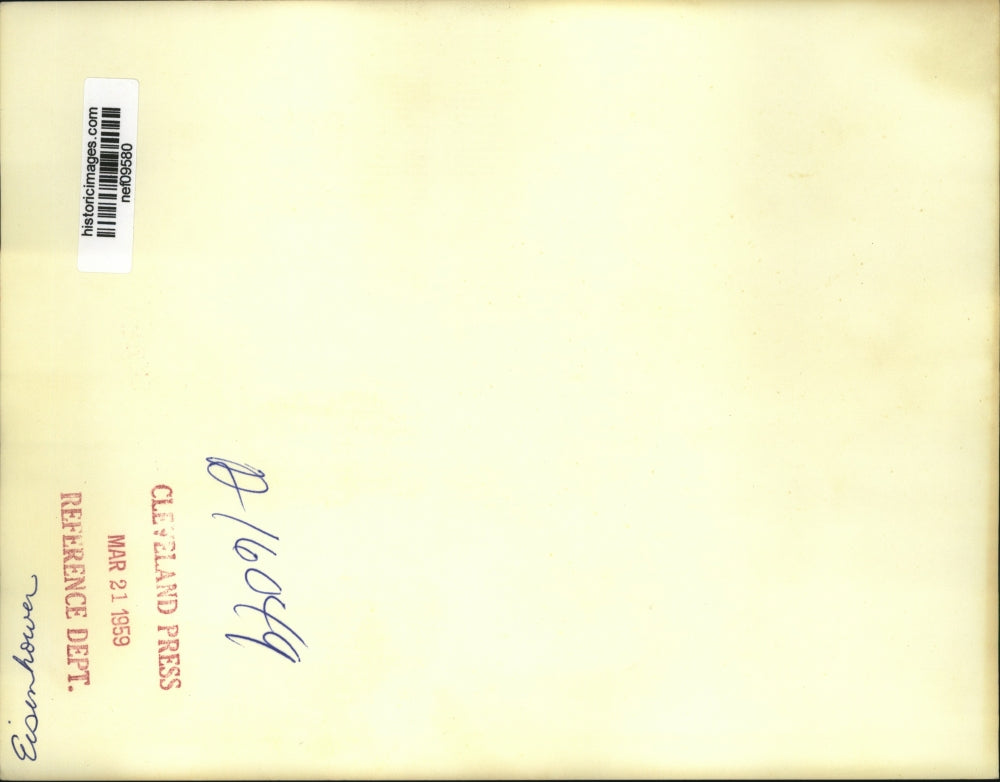 1959 Press Photo Harold McMillan United Kingdom Minister with John Foster Dulles