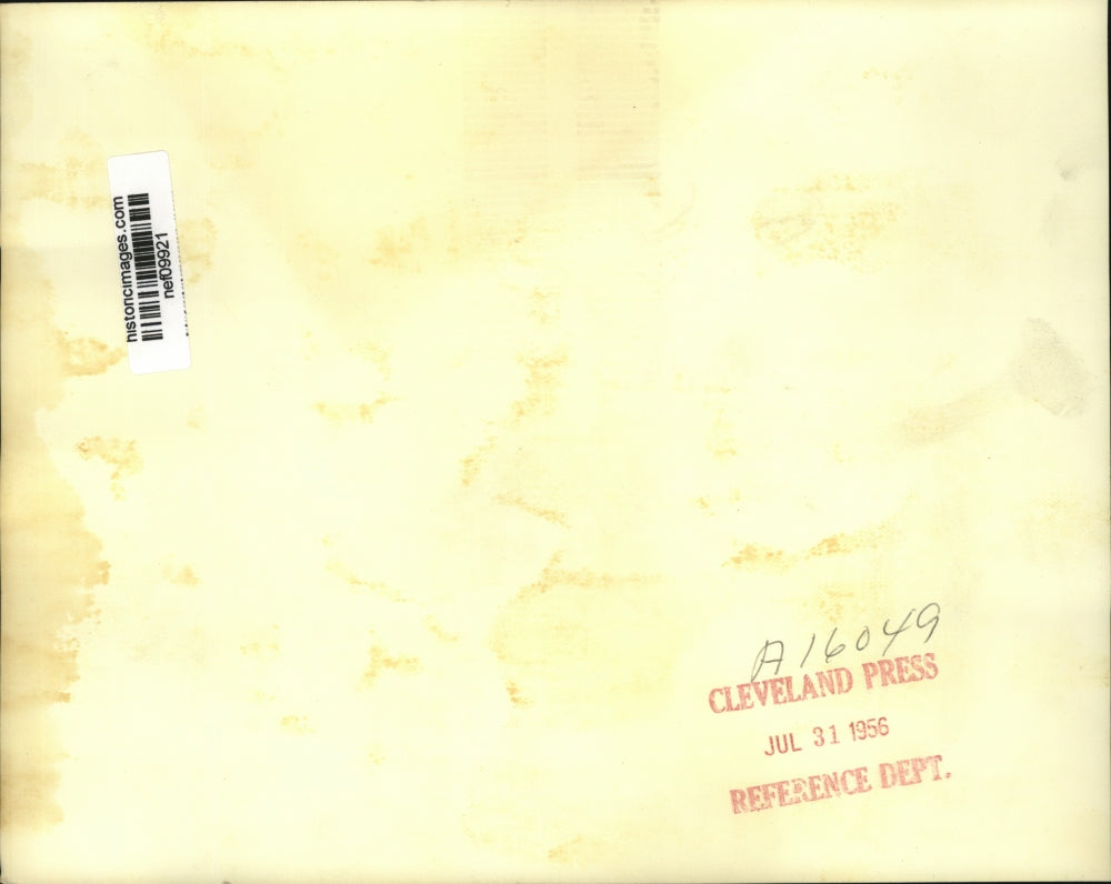 1956 Press Photo Pres. Dwight Eisenhower - nef09921