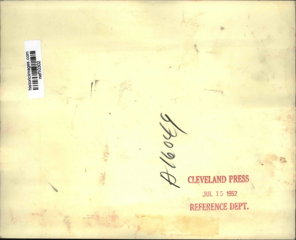 1952 Press Photo Gen.Dwight Eisenhower with Gov.Dan Thornton - nef10302