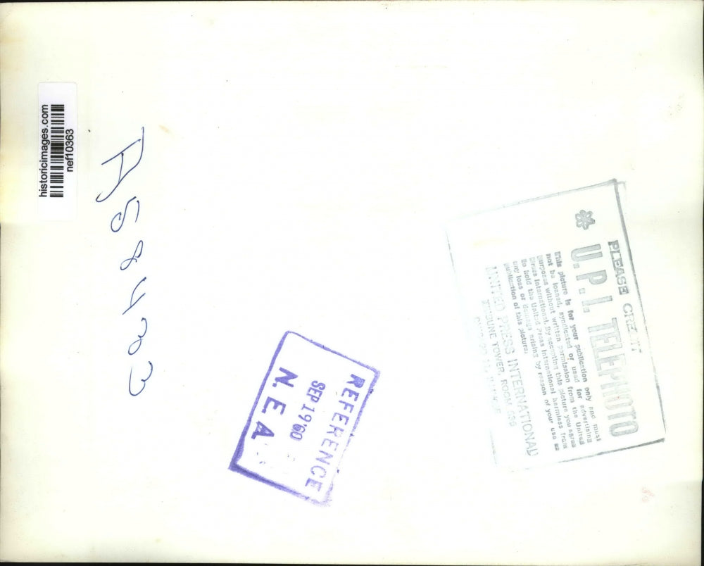 1960 Press Photo US Ambassador James Wadsworth Debates With Valerian Zorin