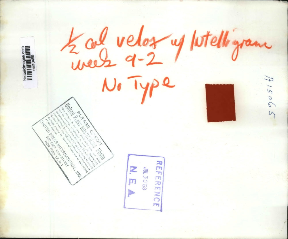 1968 Press Photo Gov Rockefeler Escorted To 66th Convention Where He Will Speak