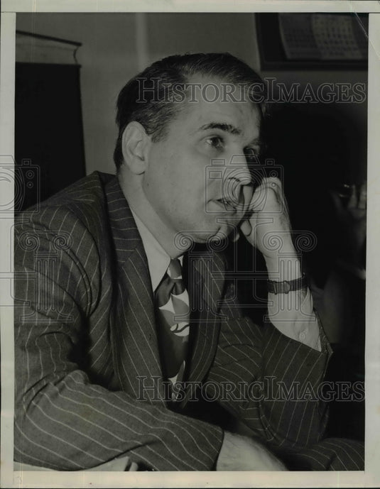 1947 Press Photo Chief Editor To Testify Before House Judiciary Committee