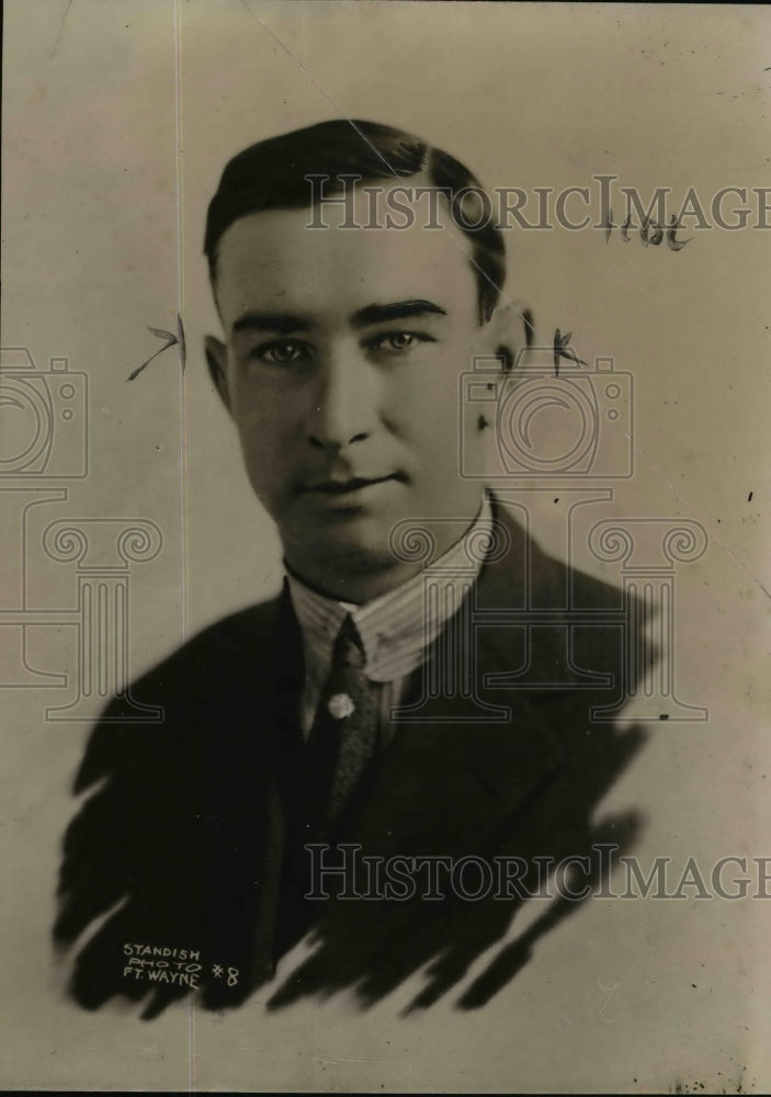 1923 Press Photo Bob Burnan Killed - nef10753
