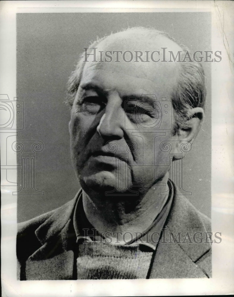 1970 Press Photo Eugen Beihl Kidnapped By Basque Nationalist Freed By His Captor