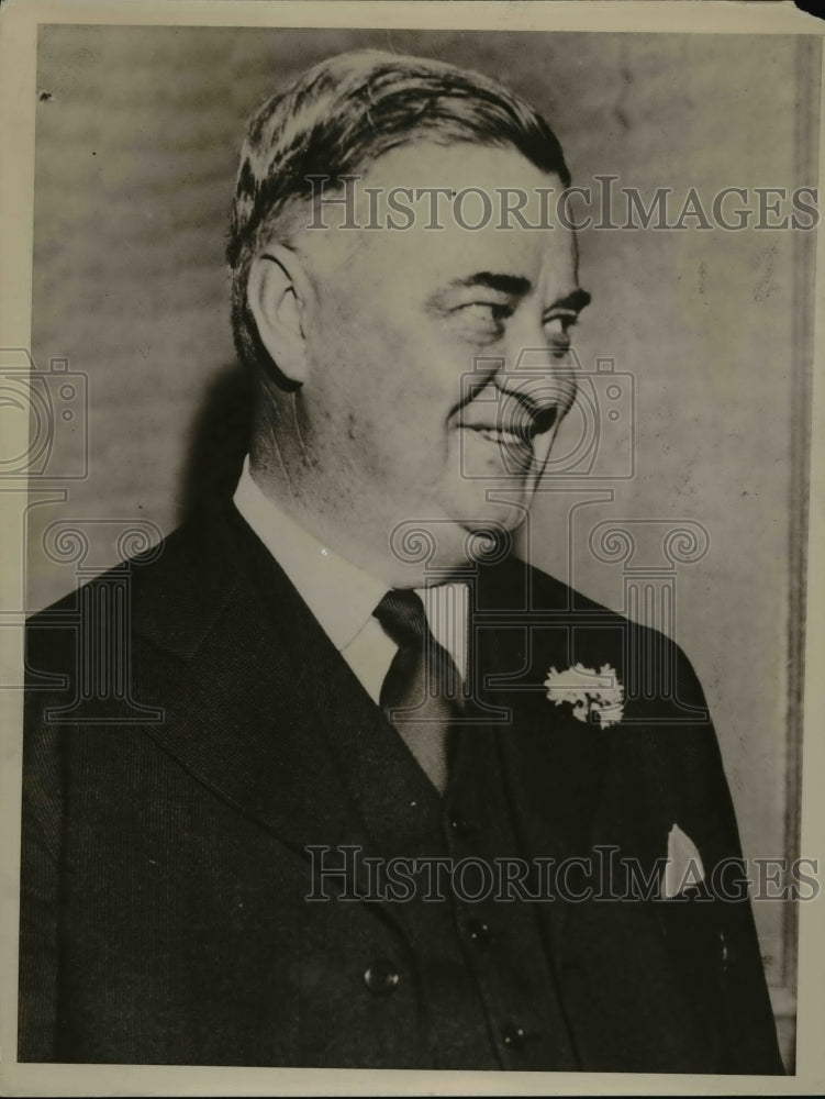 1938 Press Photo Portrait of Judge Branham - nef10964