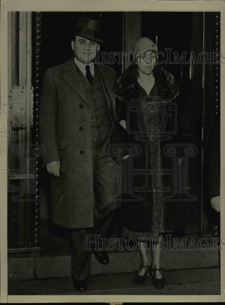 1931 Press Photo Frances Thompson Wife- Mother Held For Questioning In Slaying