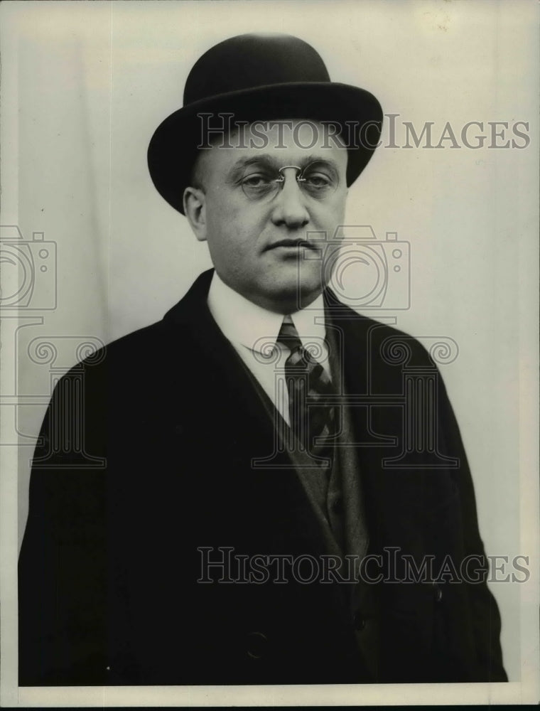 1927 Press Photo A. Greenfield Wants Philadelphia For Next Republican Convention